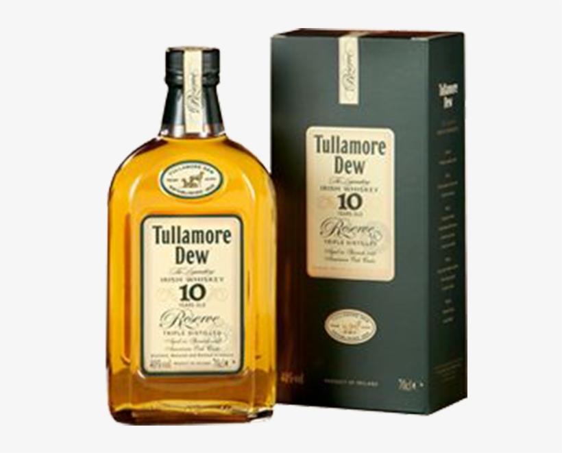 Whisky Tullamore Dew 10 Years Irish 70cl, transparent png #7515911