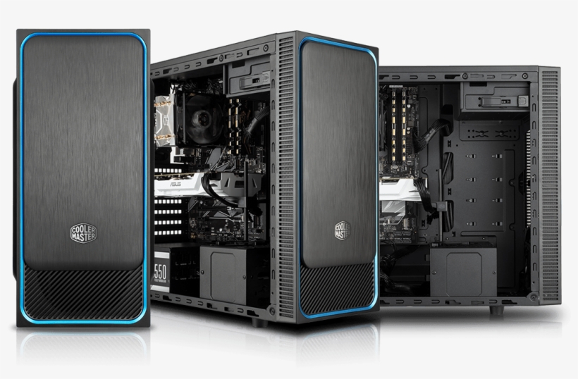 Cooler Master Masterbox E500l M, transparent png #7515912
