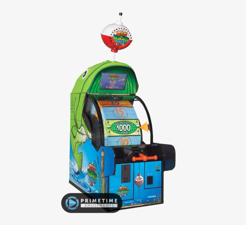 Big Bass Wheel Ticket Redemption Arcade Game By Bay, transparent png #7518781