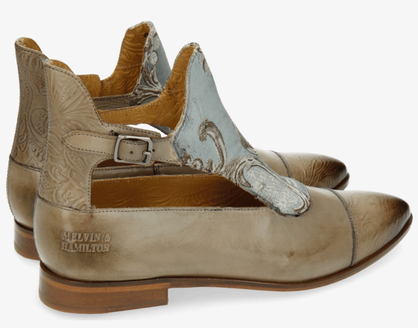 Ankle Boots Jessy 21 Floral Print Textile Victoria, transparent png #7518900