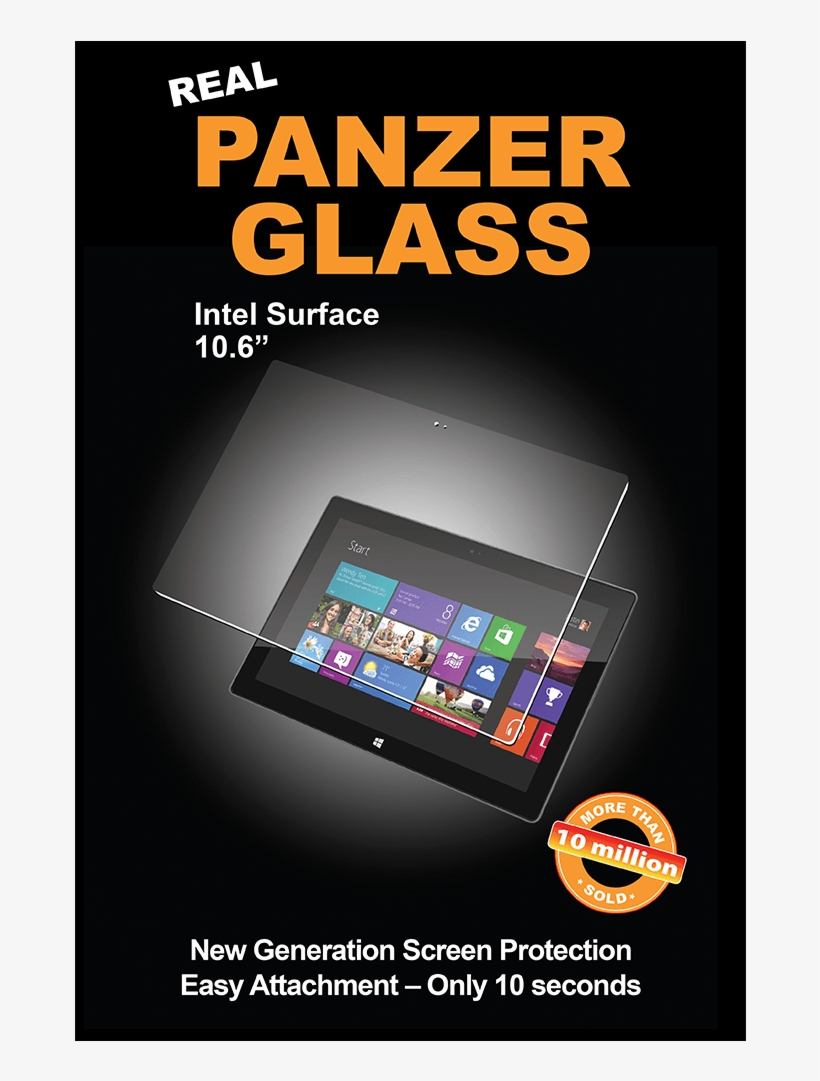 Panzerglass Microsoft Surface, transparent png #7519535