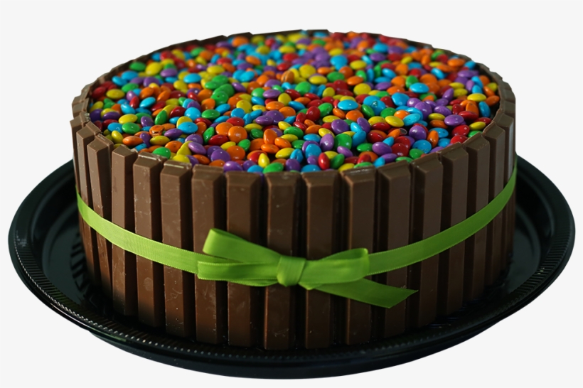 Bolo Kit Kat Com Confetes, transparent png #7520875