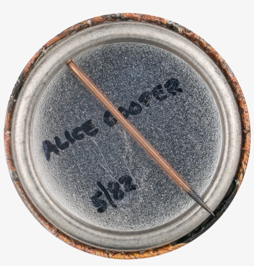 Alice Cooper Schools Out Button Back Music Button Museum, transparent png #7522835