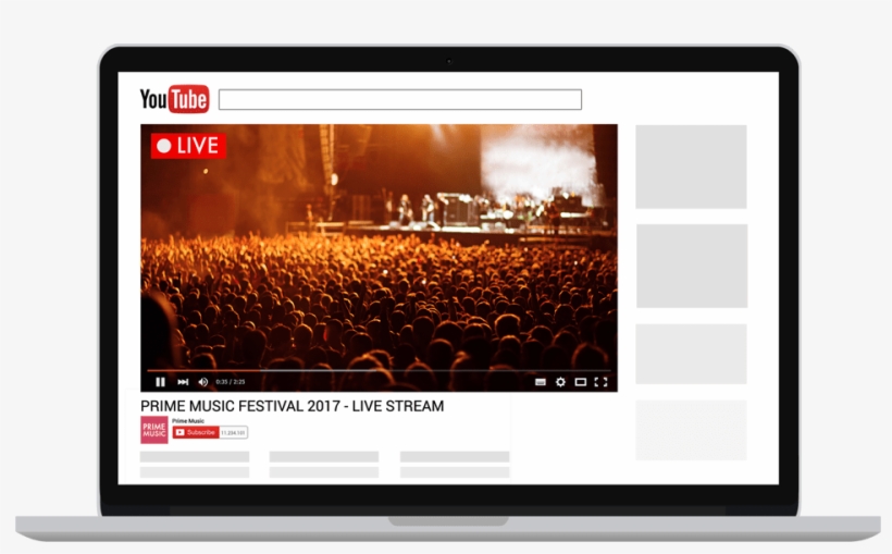 Youtube Live Streaming, transparent png #7523090