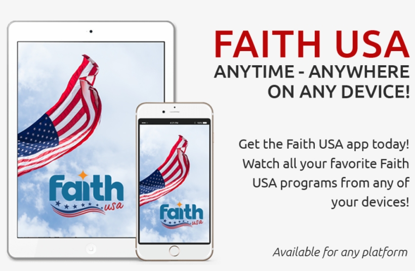 Faith Usa App Live Stream, transparent png #7523253