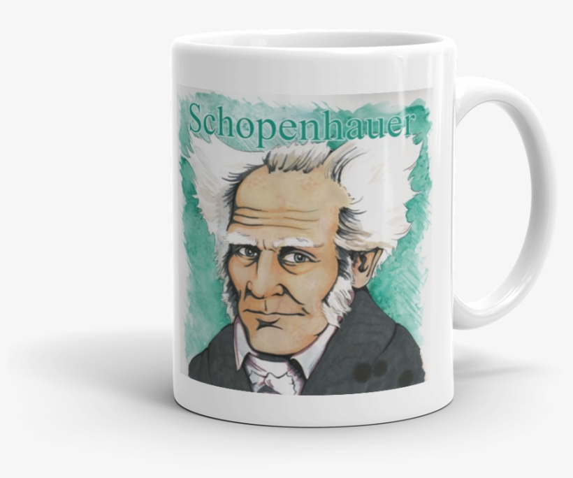 Schopenhauer 11oz Mug, transparent png #7523651