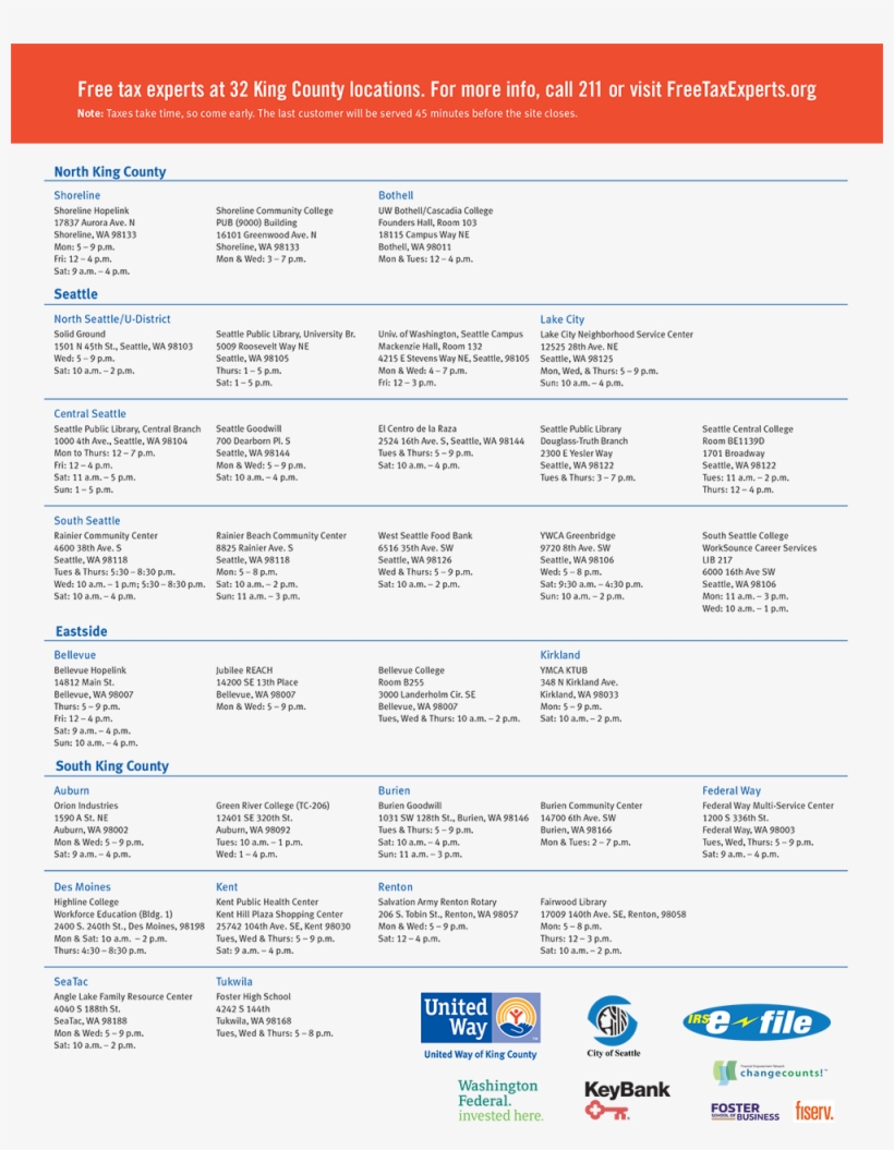 2019 Free Tax Preparation Pg2, transparent png #7524015