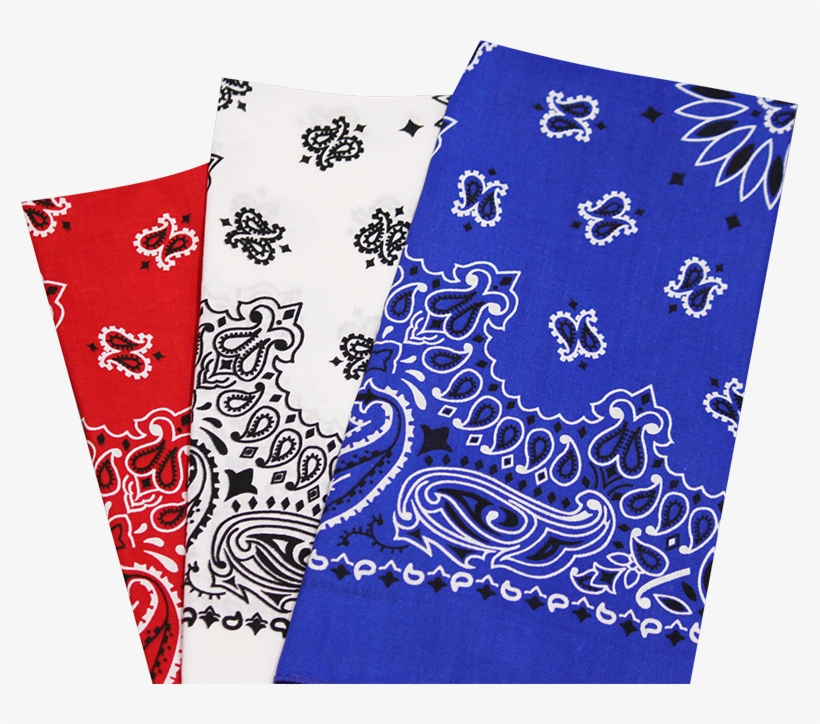 Bandanas Available In Red, White And Blue, transparent png #7524018