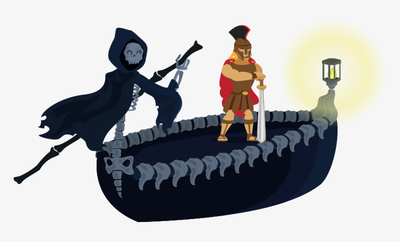 Achilles Clipart River Styx, transparent png #7527721