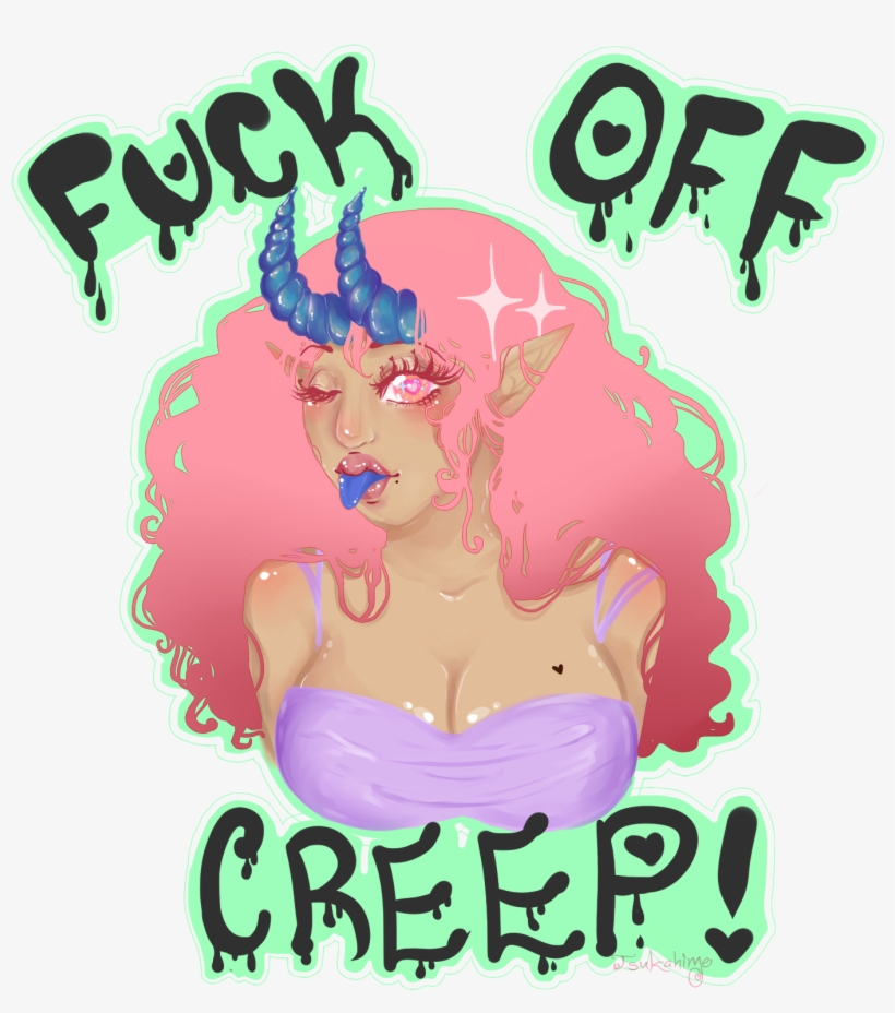 F Off Creep, transparent png #7528550