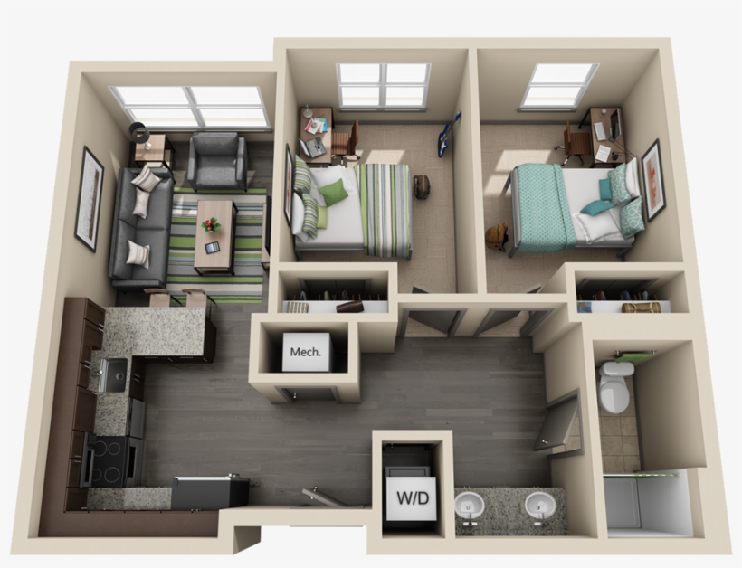 Room Types Housing Dormco Youtube Cozy Dorm Room Tumblr, transparent png #7528608