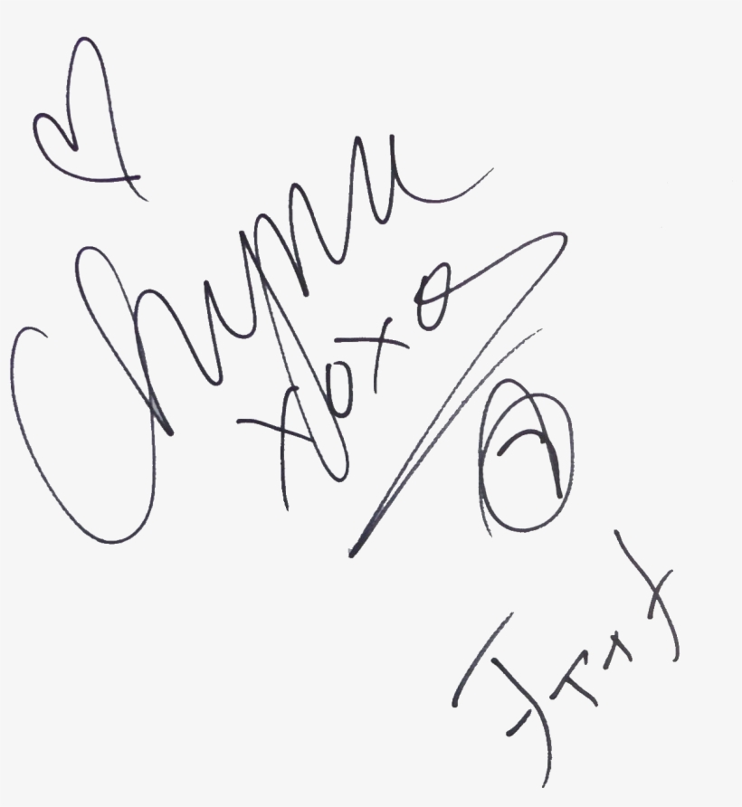 Chyna Signature, transparent png #7532927