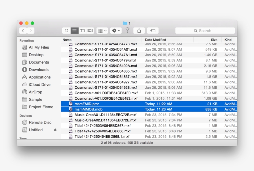 Avid Media Composer Database Files, transparent png #7533460