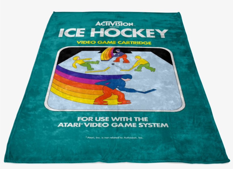Retro Activision Hockey Inspired Blanket, transparent png #7534120
