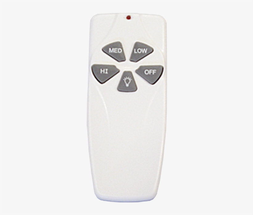 Picture Of Large Fan Hand Held Remote Control, transparent png #7536716