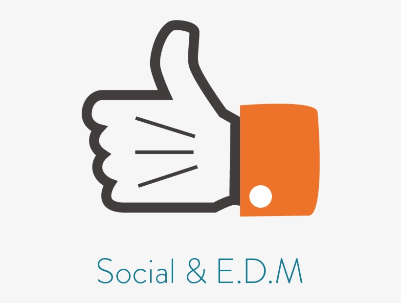 Social & Edm, transparent png #7537826