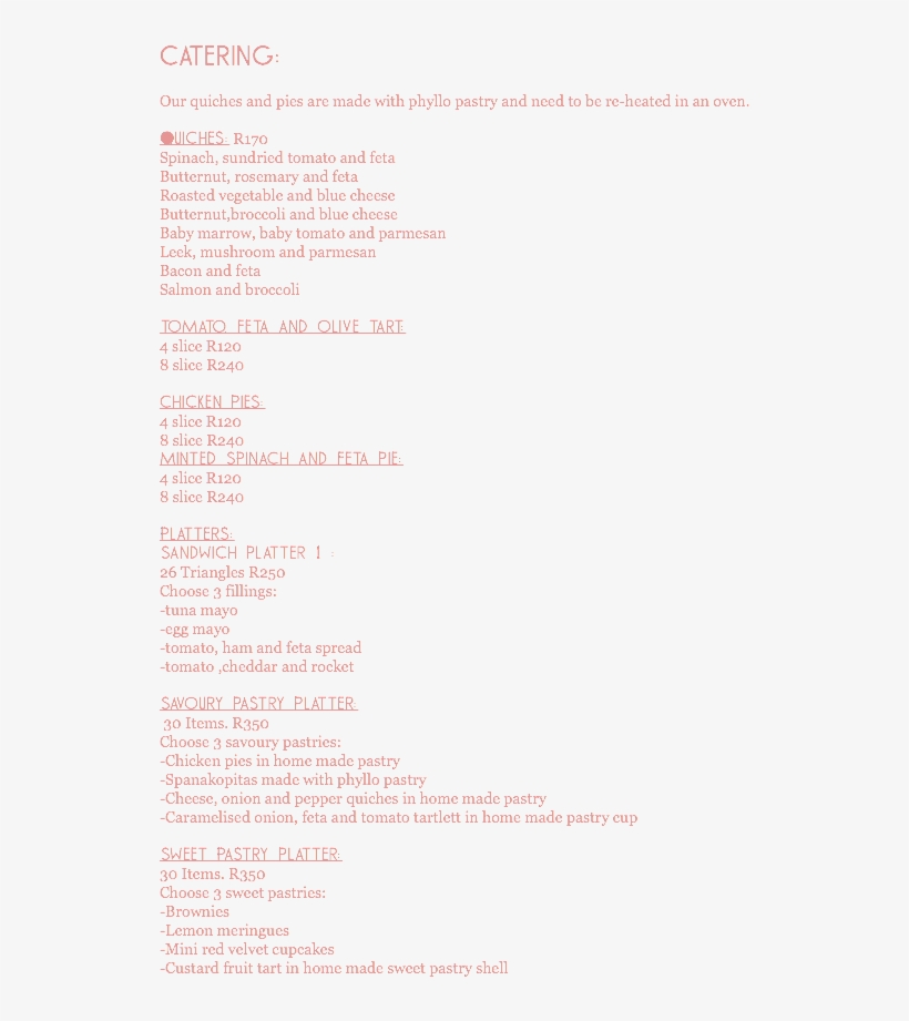 Our Quiches And Pies Are Made With Phyllo Pastry And, transparent png #7540430