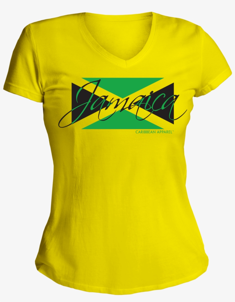 Jamaica Flag Tshirt, transparent png #7542661