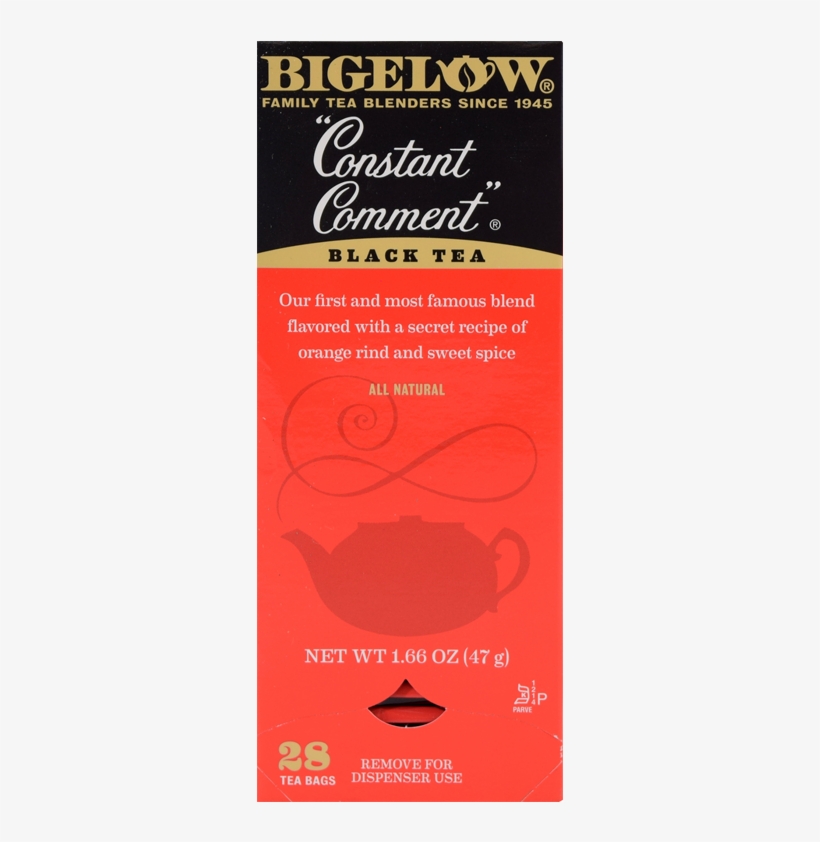 Bigelow Constant Comment Black Tea, transparent png #7542750