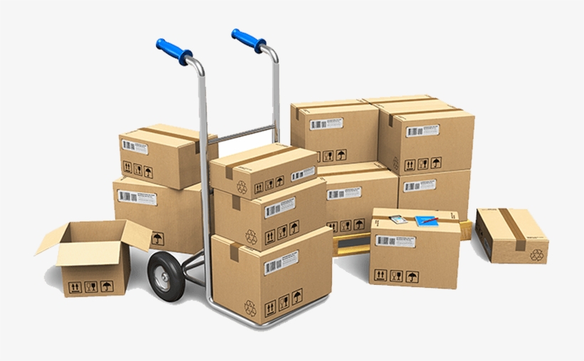 Boxes With Crate, transparent png #7543562