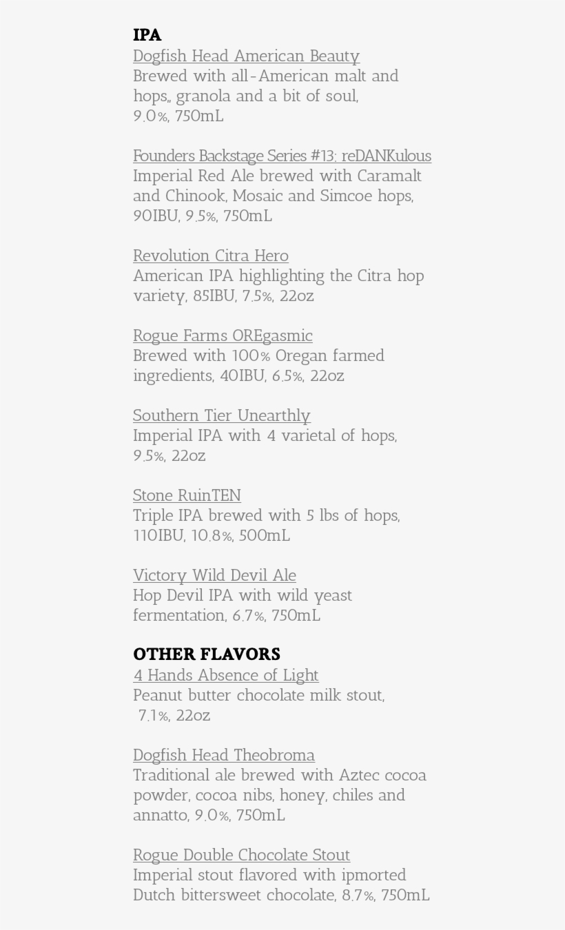 Ipa Dogfish Head American Beauty Brewed With All-american, transparent png #7543601