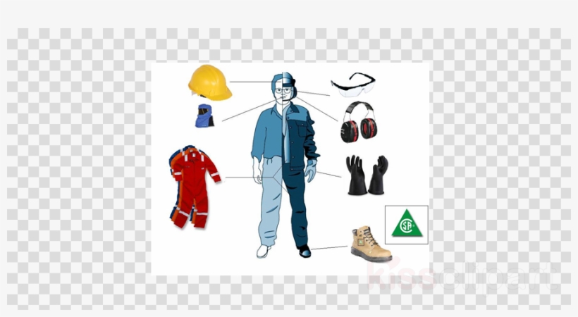 Ppe For Electrical Work Clipart Personal Protective, transparent png #7544857