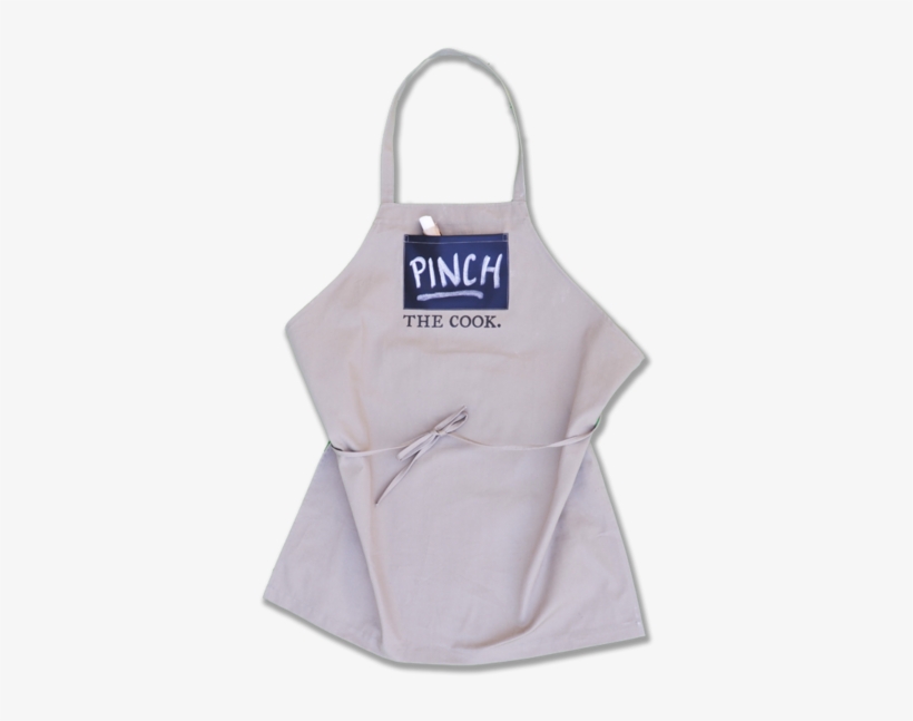 A Bbq Apron With A Pocket Made Out Of Chalkboard Fabric, transparent png #7545170