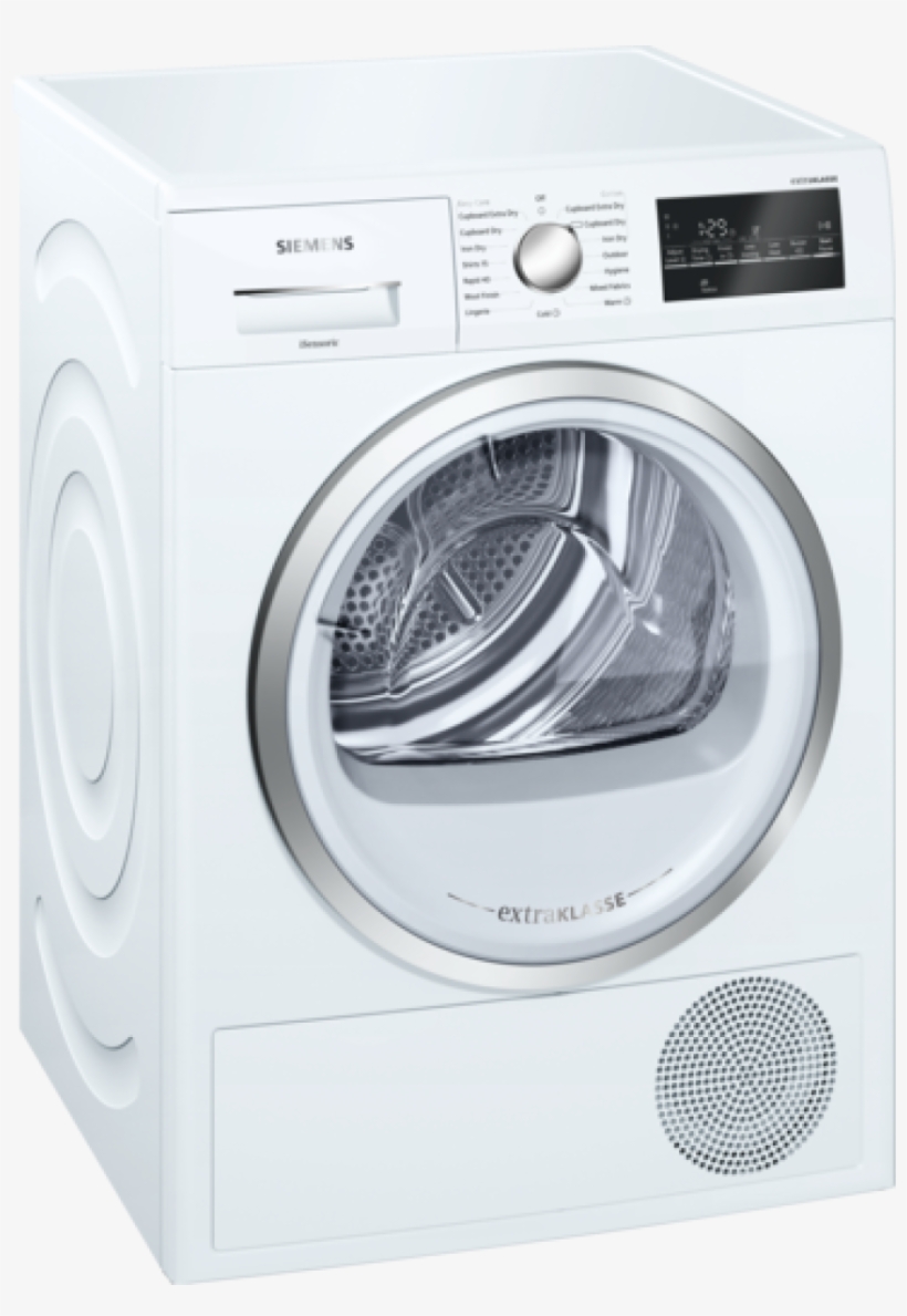Siemens Wt46g491gb White Condenser Dryer, transparent png #7545532