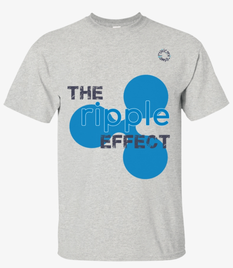 Crypto T-shirt Funny The Ripple Effect, transparent png #7545597