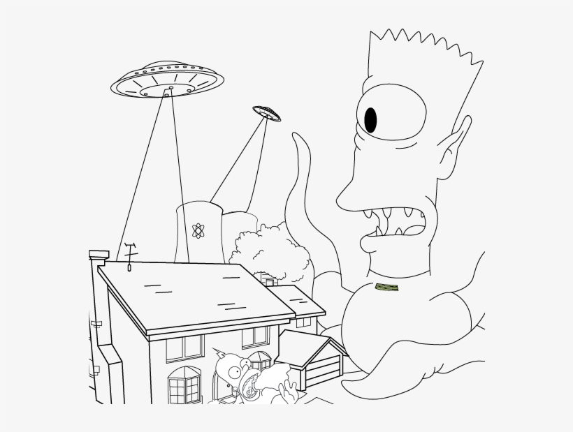 Art Jam Los Simpson, transparent png #7553077