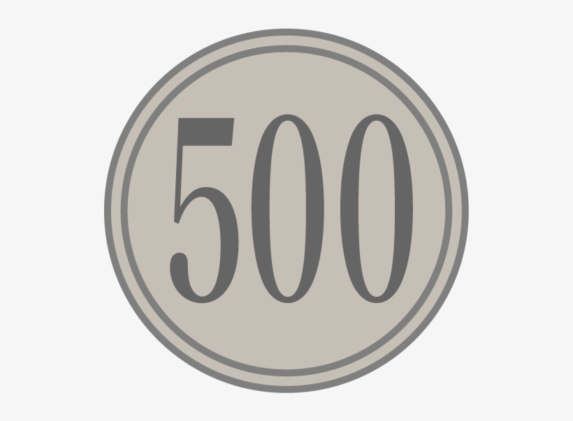 500 Yen, transparent png #7553406
