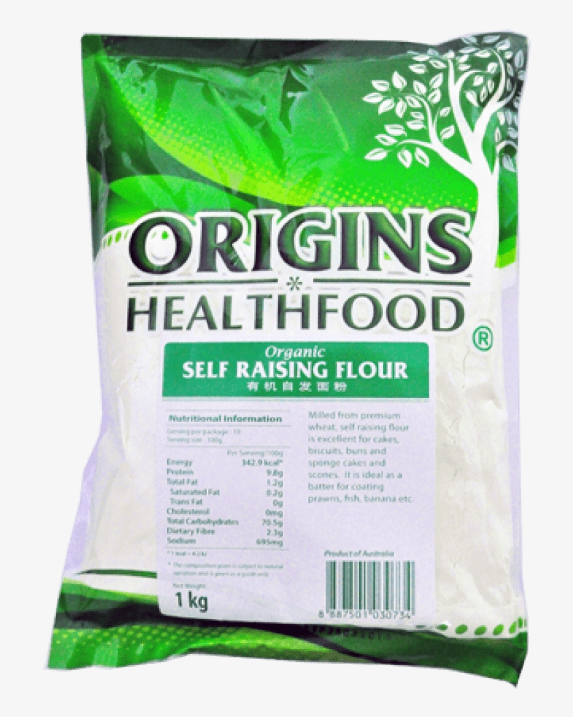 Organic Self Raising Flour 1kg, transparent png #7554020
