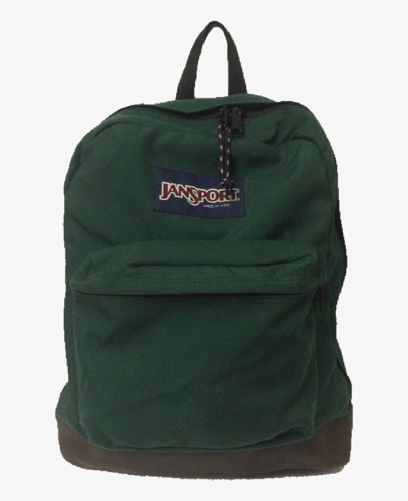 Green Backpack / Polyvore, transparent png #7554622