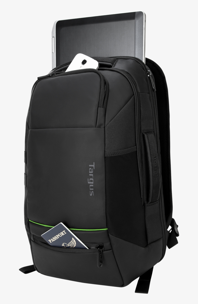 6" Balance™ Ecosmart® Checkpoint-friendly Backpack, transparent png #7554756