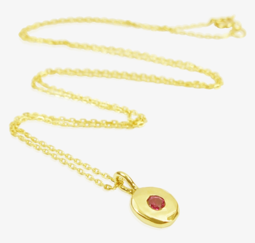 Ruby And Gold Nugget Pendant, transparent png #7555510