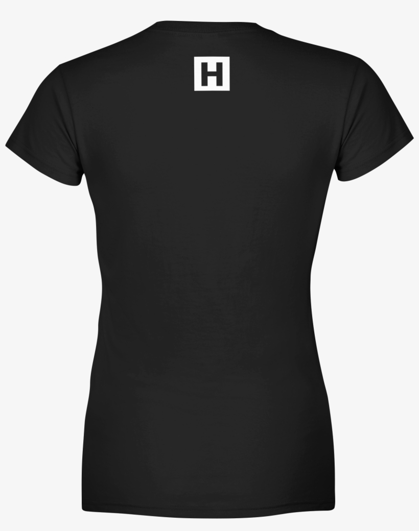 Hstlr Clothing Women's Tee Black Back, transparent png #7555648