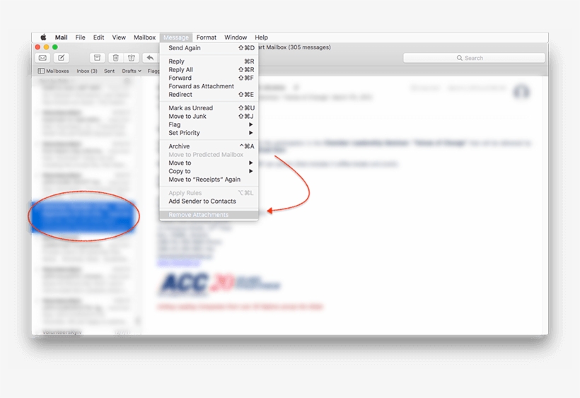 Delete Attachments Mail, transparent png #7557130