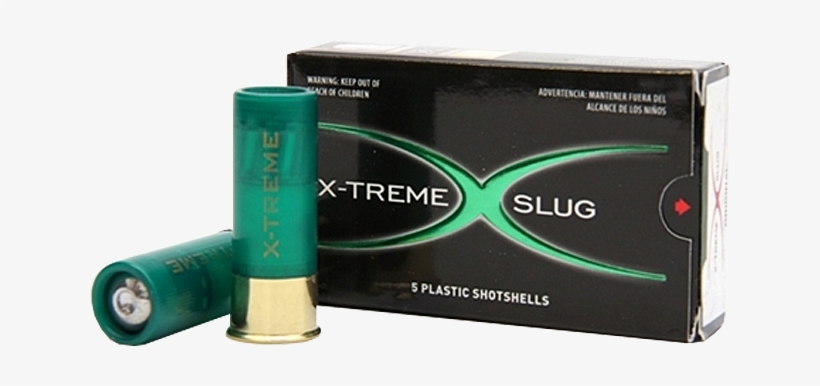 12 Ga 2 3/4 X-treme Slug Plain Lead, transparent png #7557133