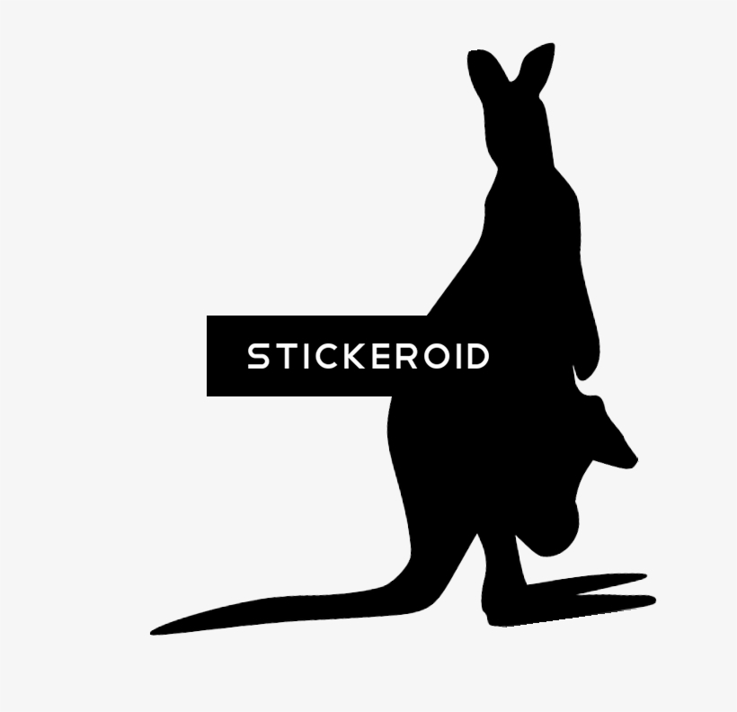 Кенгуру Kangaroo Silhouettes Силуэт, transparent png #7559020