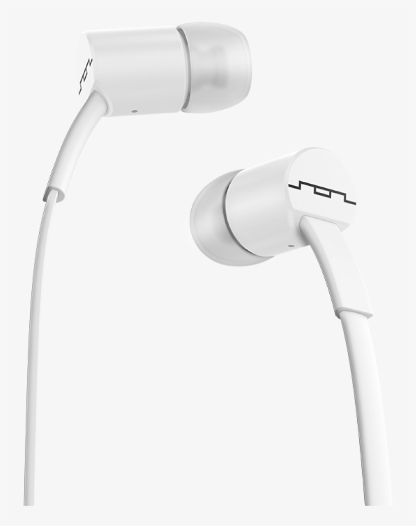 Jax In-ear Headphones With Tangle Free Cable, transparent png #7560731
