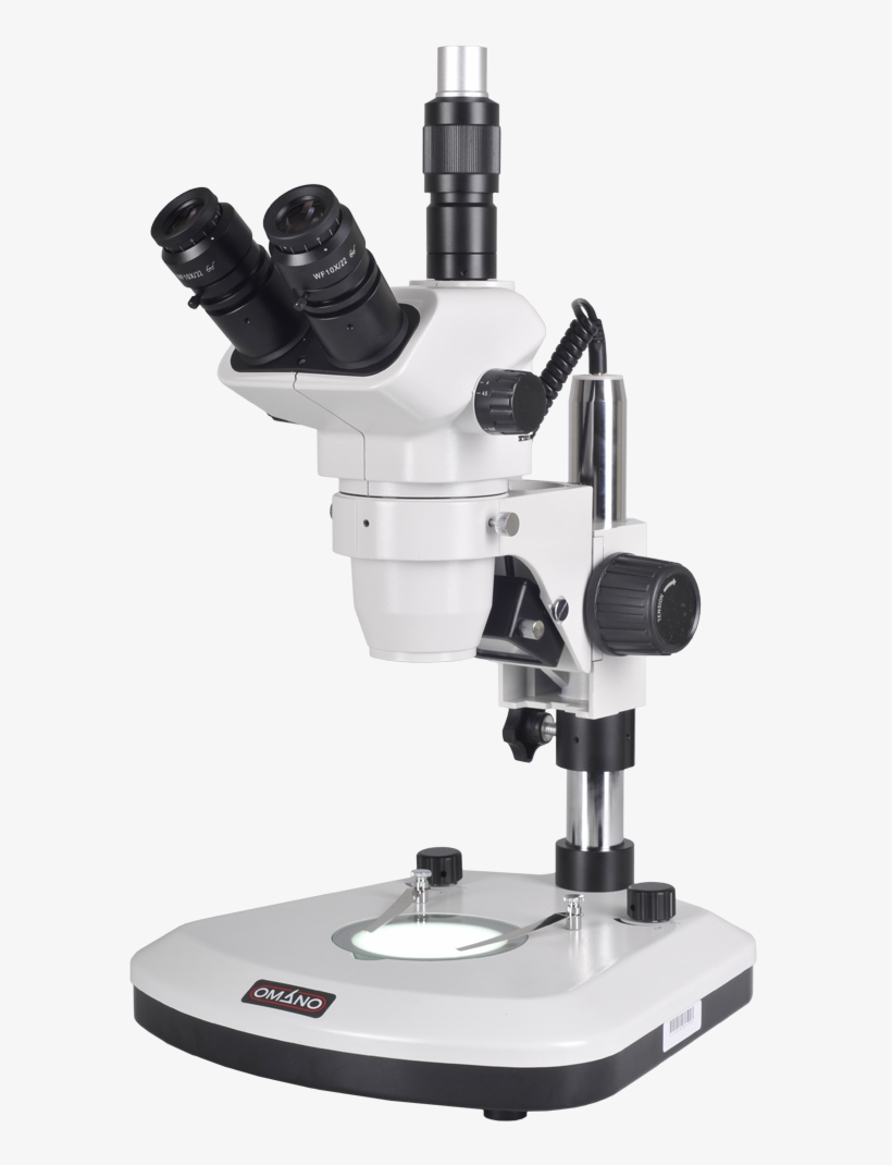 Omano Om3360l Stereo Microscope Trinocular, transparent png #7562125