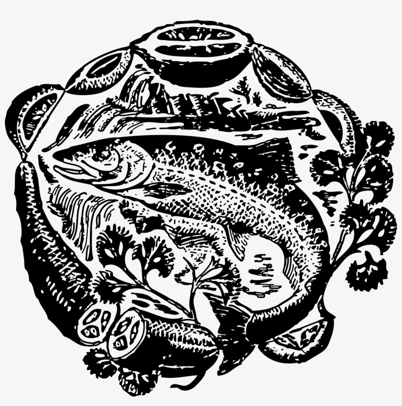 This Free Icons Png Design Of Fish Platter, transparent png #7563580