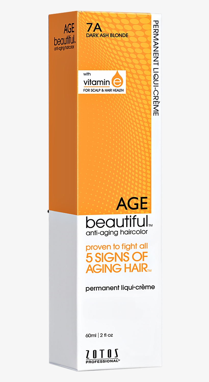 7a Dark Ash Blonde Permanent Liqui-creme Hair Color, transparent png #7564726