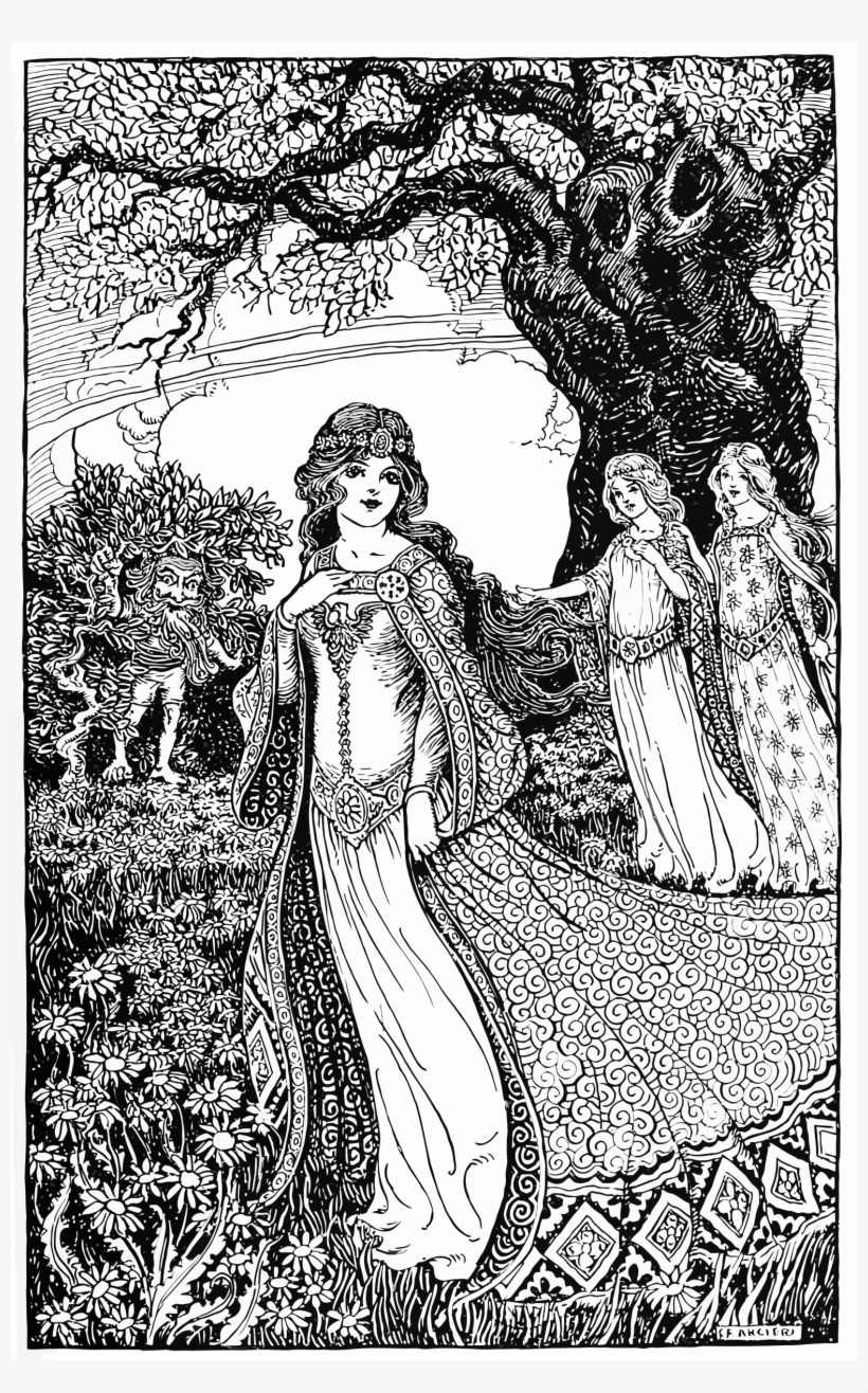 This Free Icons Png Design Of Three Ladies And A Peeping, transparent png #7565353