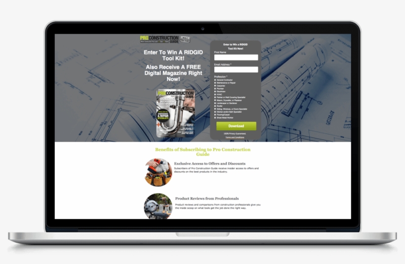 Landing Page Design & Development, transparent png #7566476