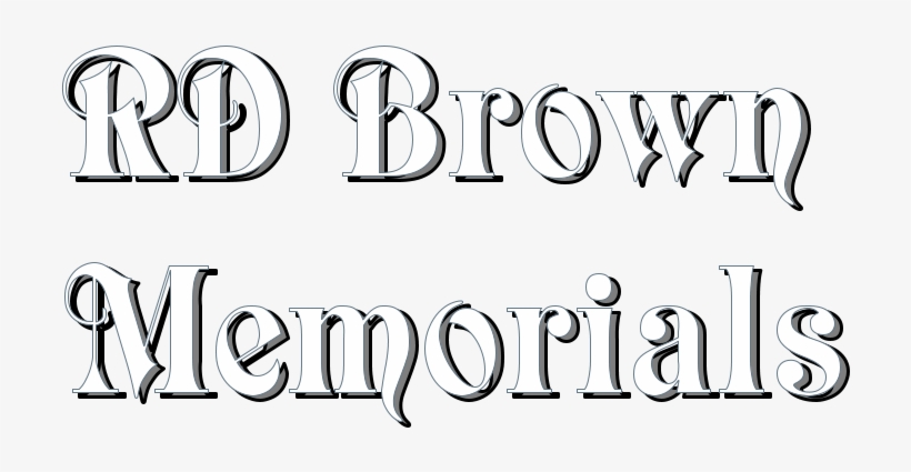 Rd Brown Memorials Rd Brown Memorials, transparent png #7566949