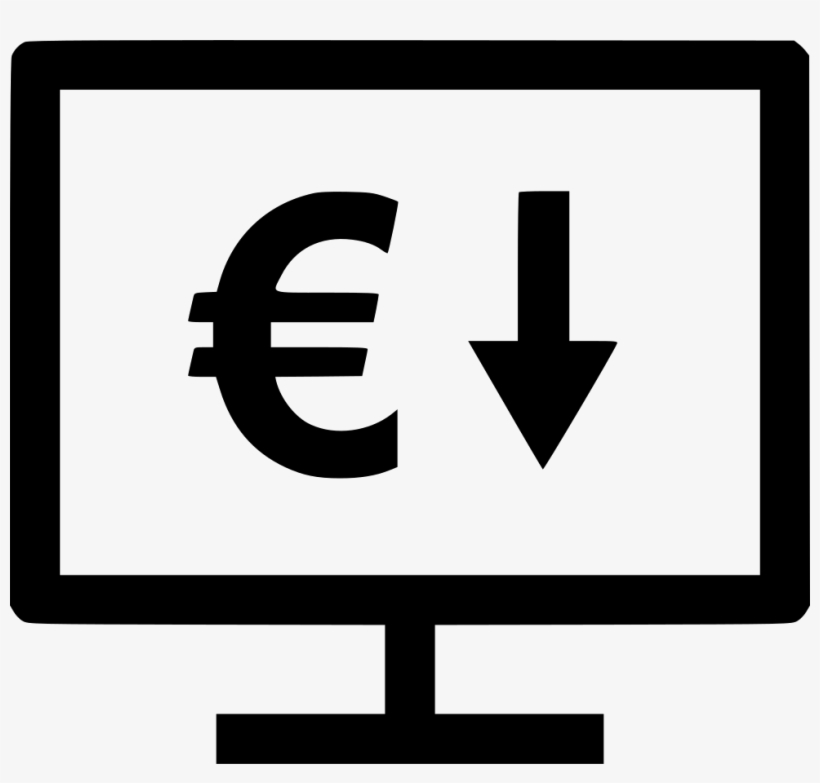 Pc Monitor Down Business Money Comments, transparent png #7567646