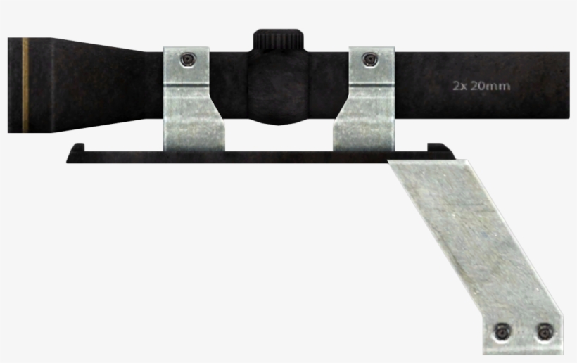 9mm Pistol Scope, transparent png #7569030