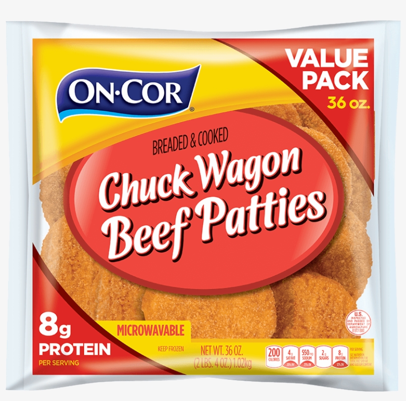 Chuck Wagon Beef Patties, transparent png #7570116