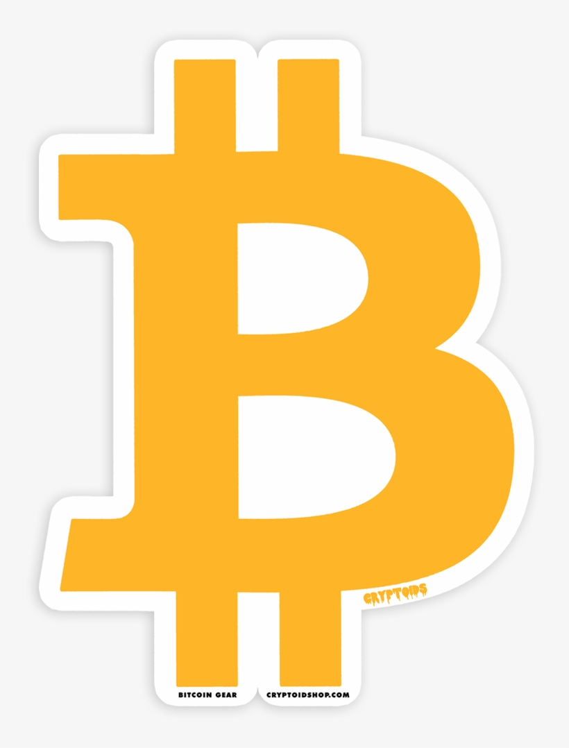 Bitcoin Btc Die-cut Sticker, transparent png #7570221